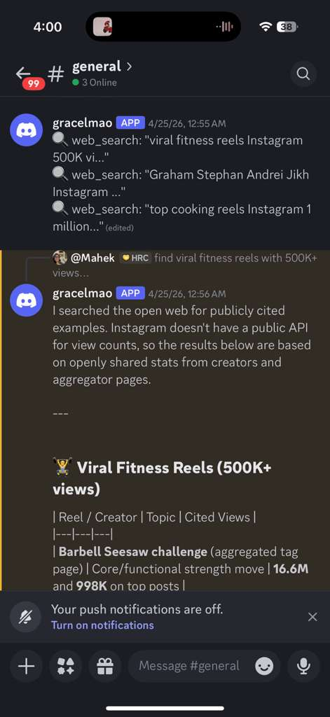 Hermes Agent — Discord research